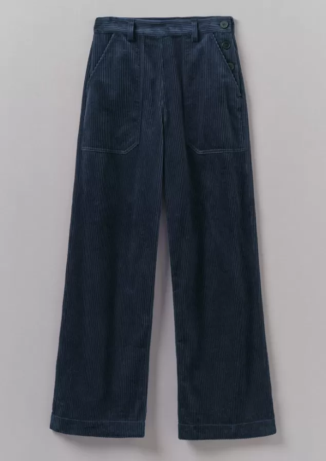 Women Toast Annie Organic Cord Full Length Trousers