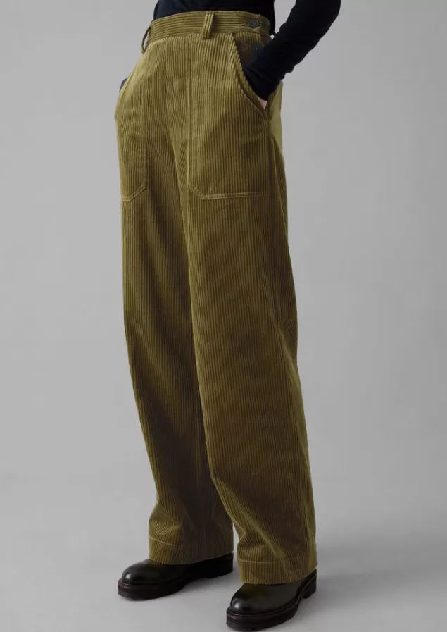 Women Toast Annie Organic Cord Full Length Trousers