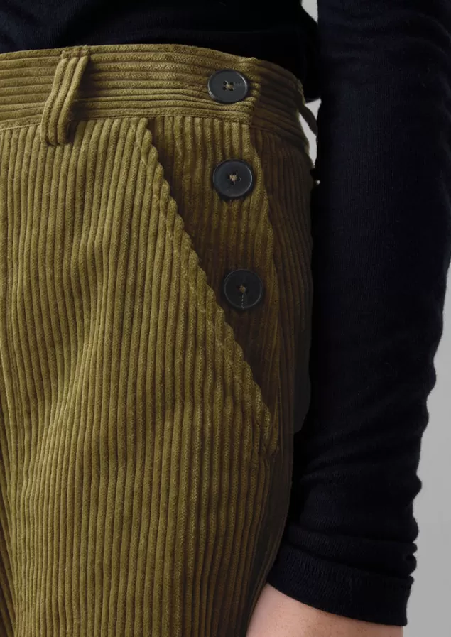 Women Toast Annie Organic Cord Full Length Trousers