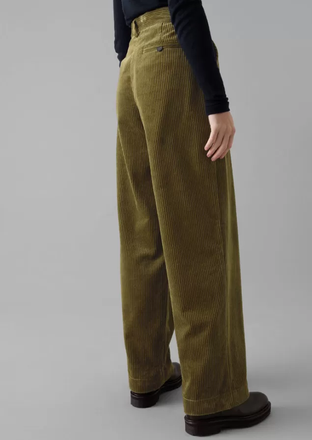 Women Toast Annie Organic Cord Full Length Trousers