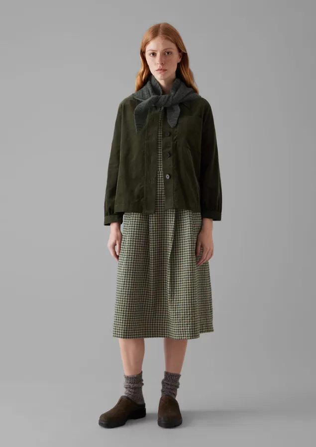 Women Toast Baya Patch Pocket Organic Cord Shirt