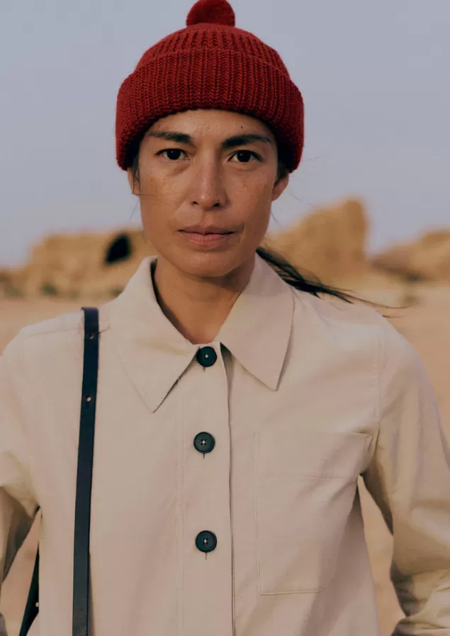 Women Toast Baya Patch Pocket Organic Cord Shirt