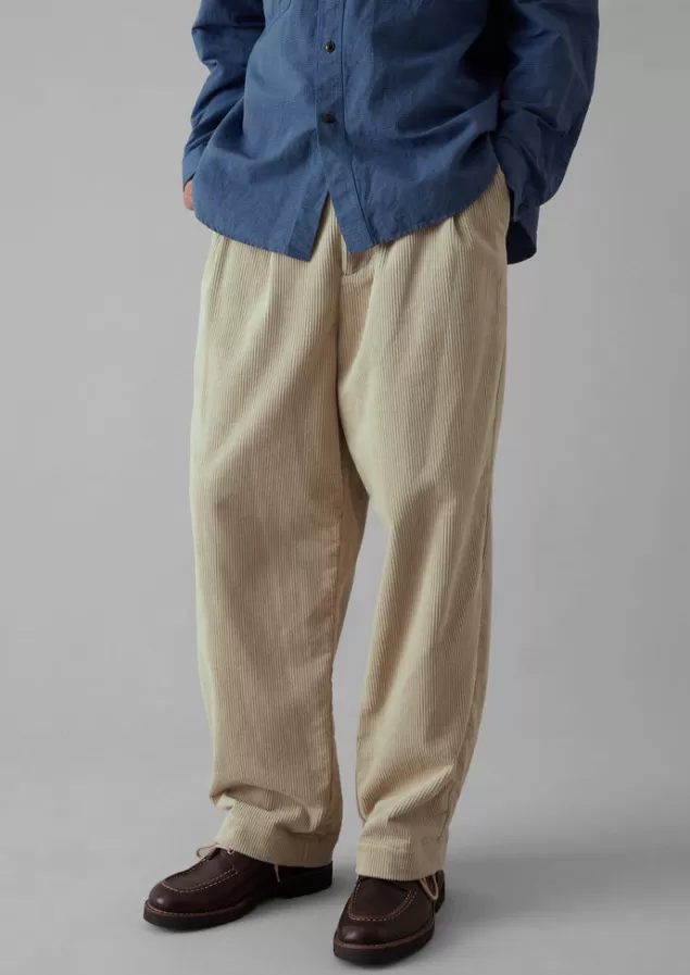 Toast Bill Organic Cord Wide Leg Trousers