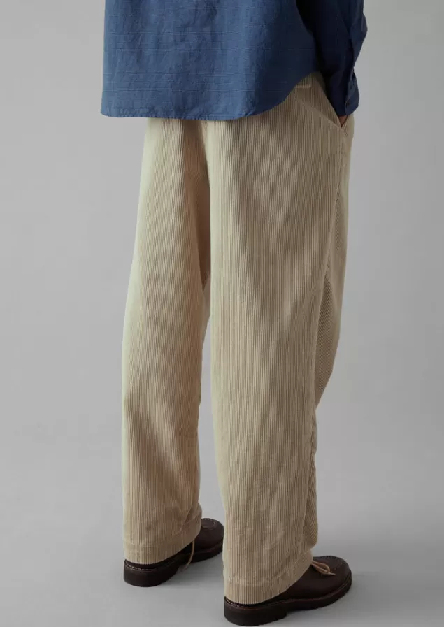 Toast Bill Organic Cord Wide Leg Trousers