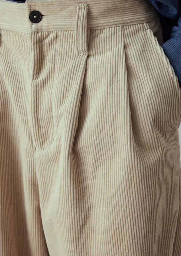 Toast Bill Organic Cord Wide Leg Trousers