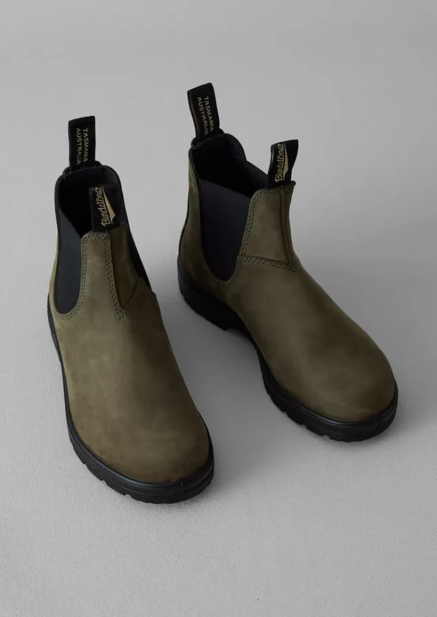 Women Toast Blundstone Nubuck Chelsea Boots